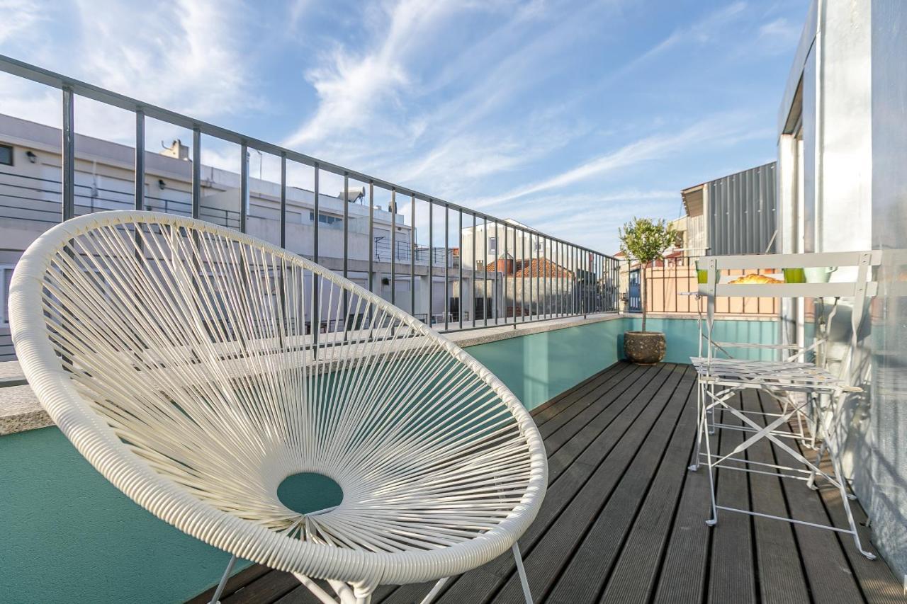 Lovelystay - Downtown Studio With Pool, Ac And Balcony Πόρτο Εξωτερικό φωτογραφία